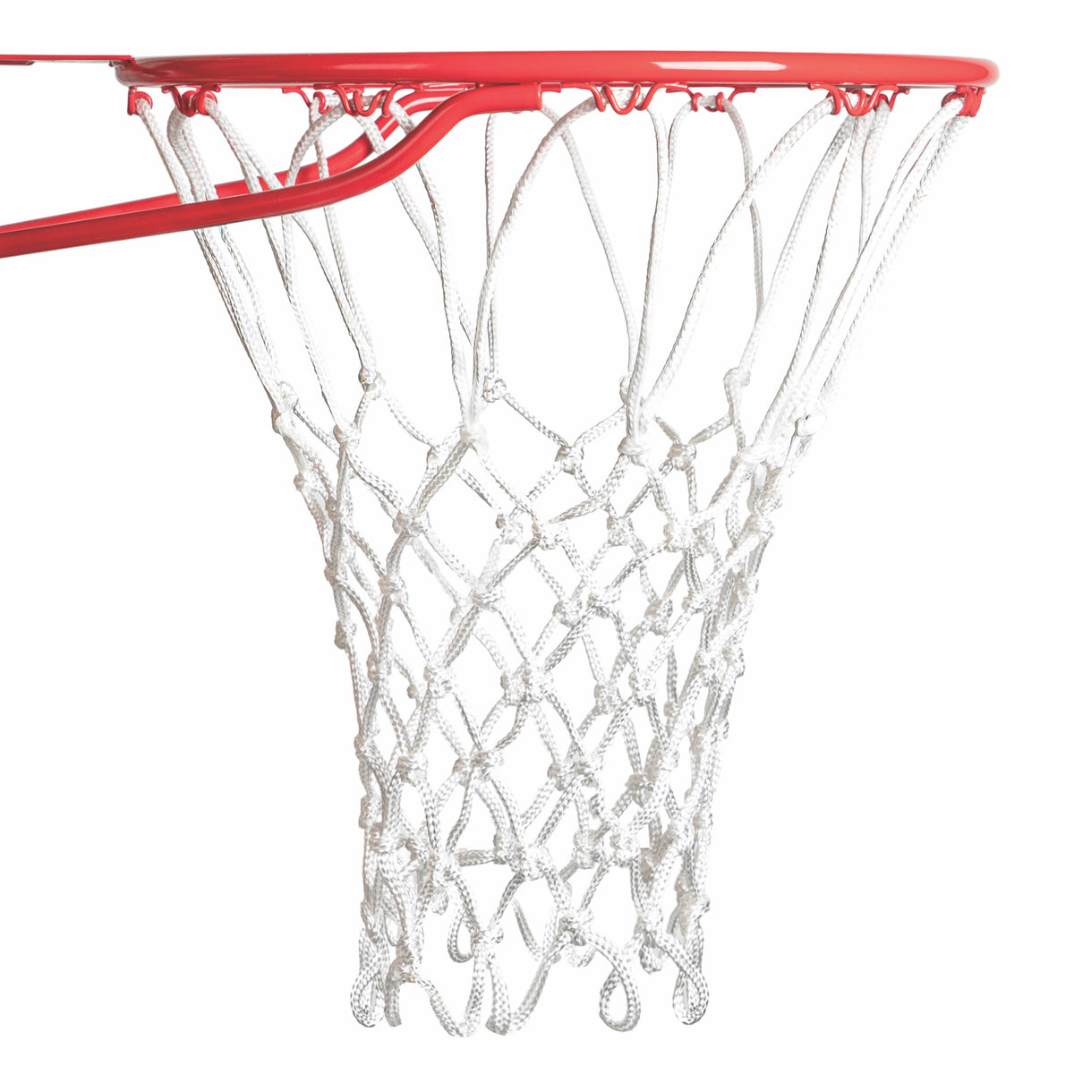Champion Sports 411 Non-Whip Basketball Net, 7 mm, White