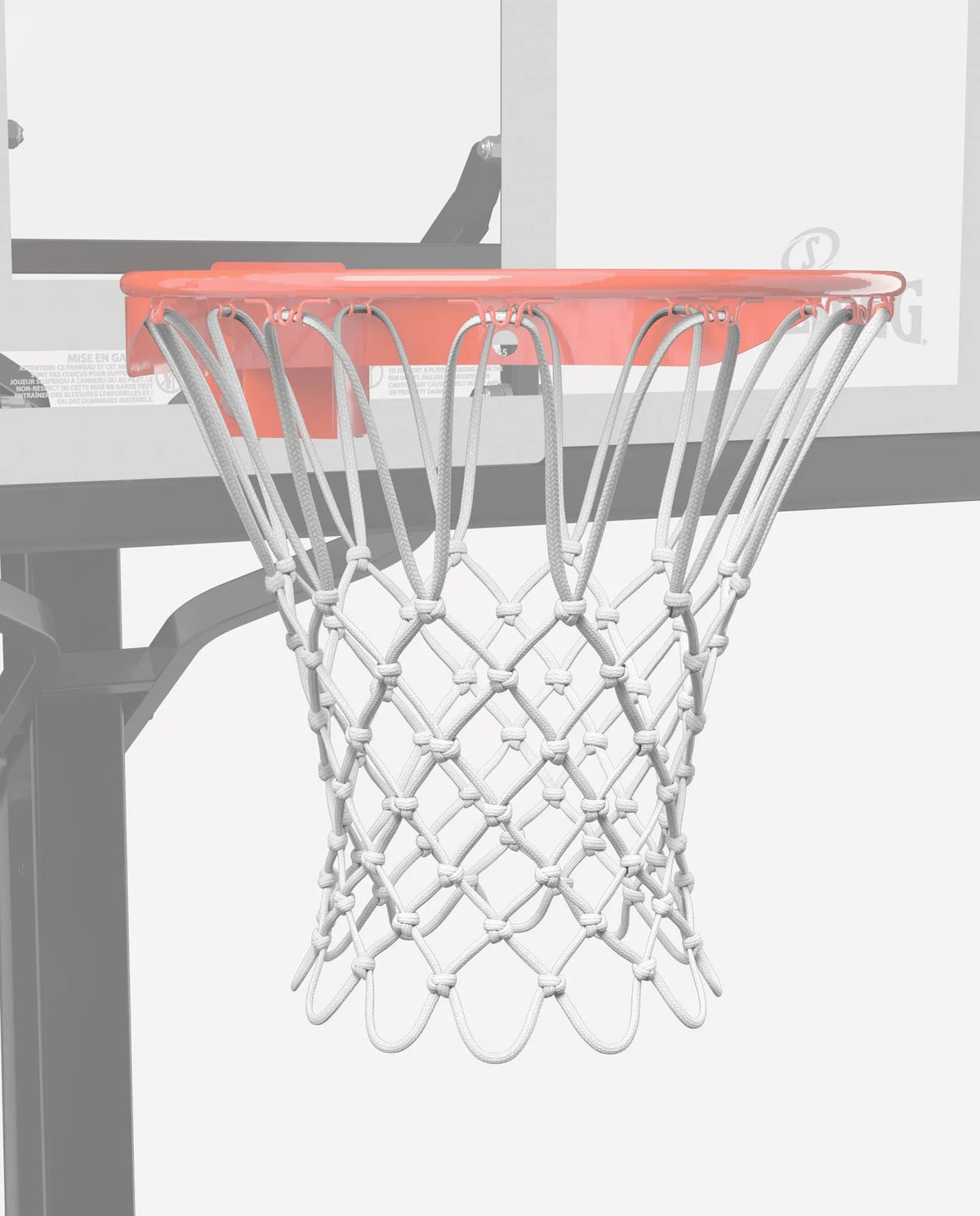 Spalding Heavy Duty Basketball Net, White - view 3